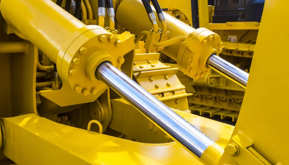 Hydraulic-piston-system-for-bulldozers